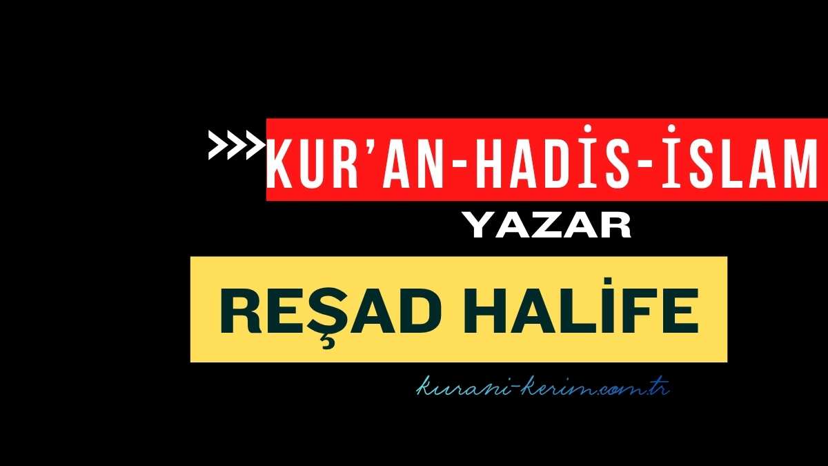 Kur'an - Hadis - İslam