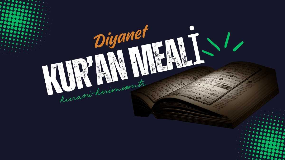 Diyanet Meali